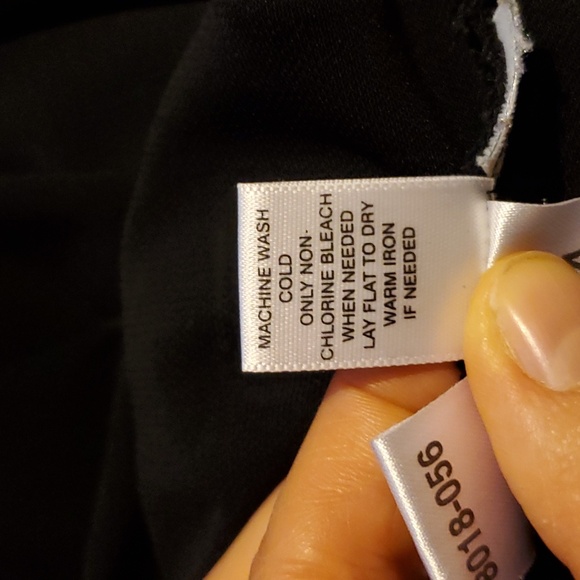 Ann Taylor LOFT Black Wrap Dress - Picture 7 of 8